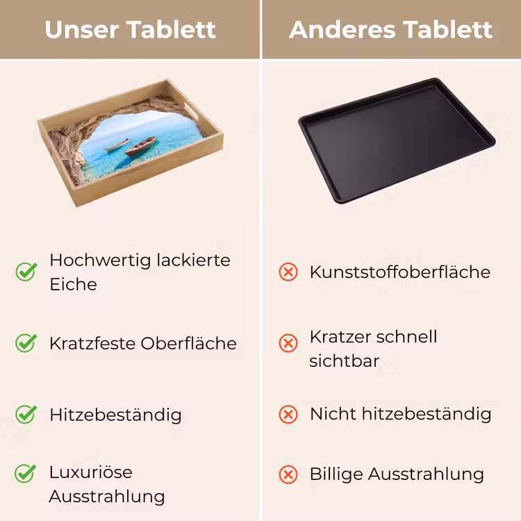 Tablett - Höhle – Meer – Boote — 3