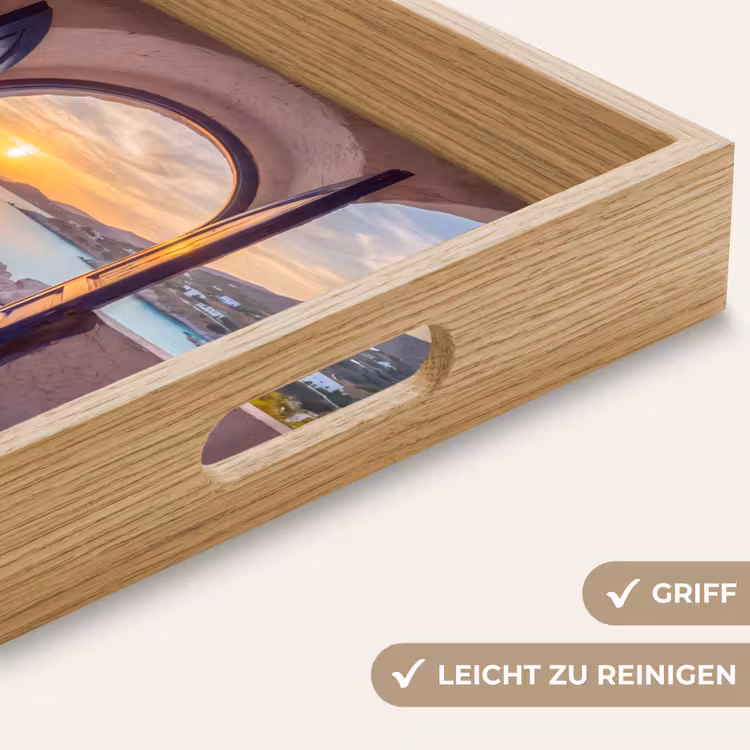 Tablett - Offene Tür – Meer — 5