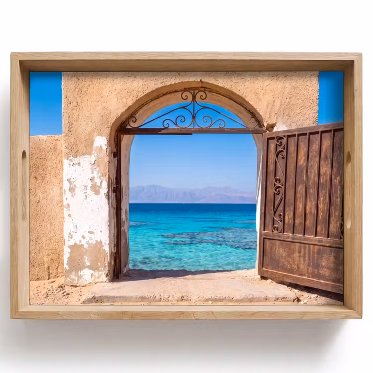 Tablett - Tor – Meer – Natur — 1