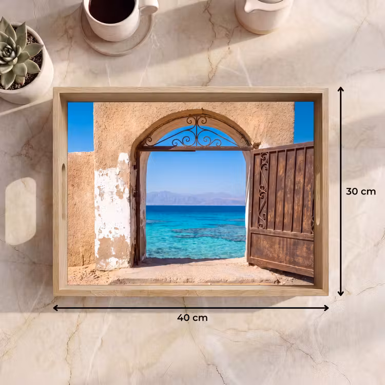 Tablett - Tor – Meer – Natur — 9