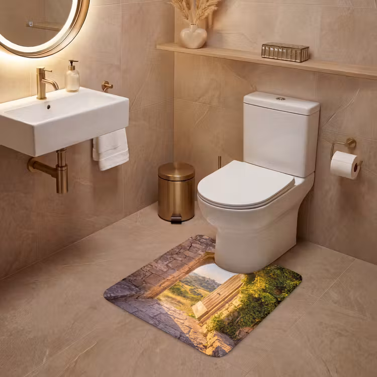 WC Vorleger - Architektur – Landschaft – Sonnenlicht — 4