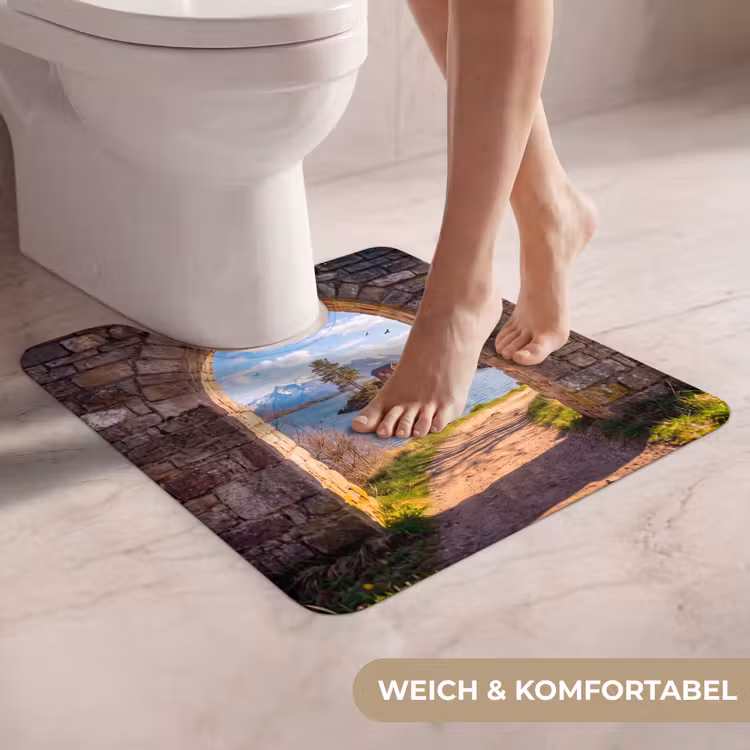 WC Vorleger - Haus – See – Berge — 5