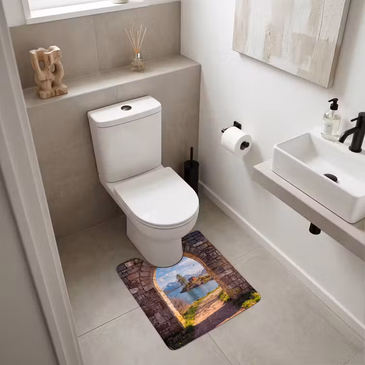 WC Vorleger - Haus – See – Berge — 6