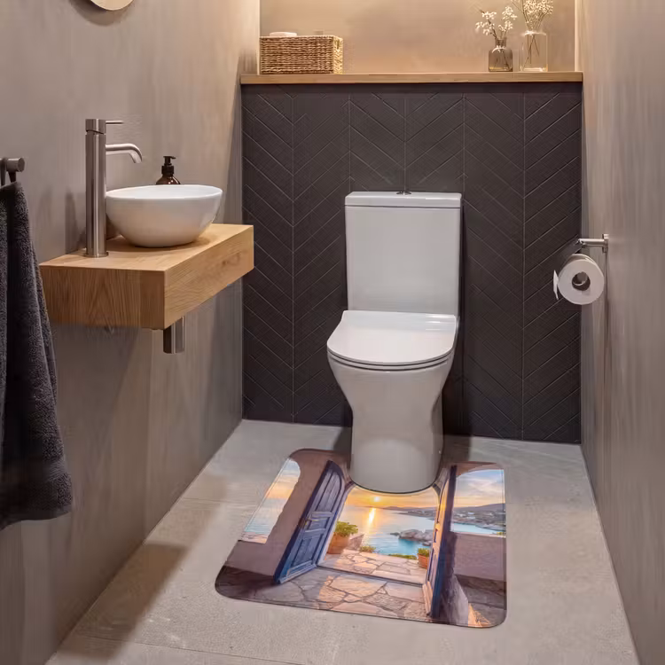 WC Vorleger - Offene Tür – Meer — 2