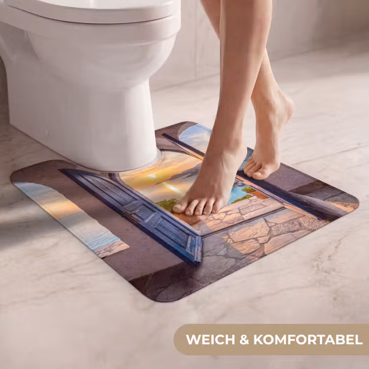 WC Vorleger - Offene Tür – Meer — 5