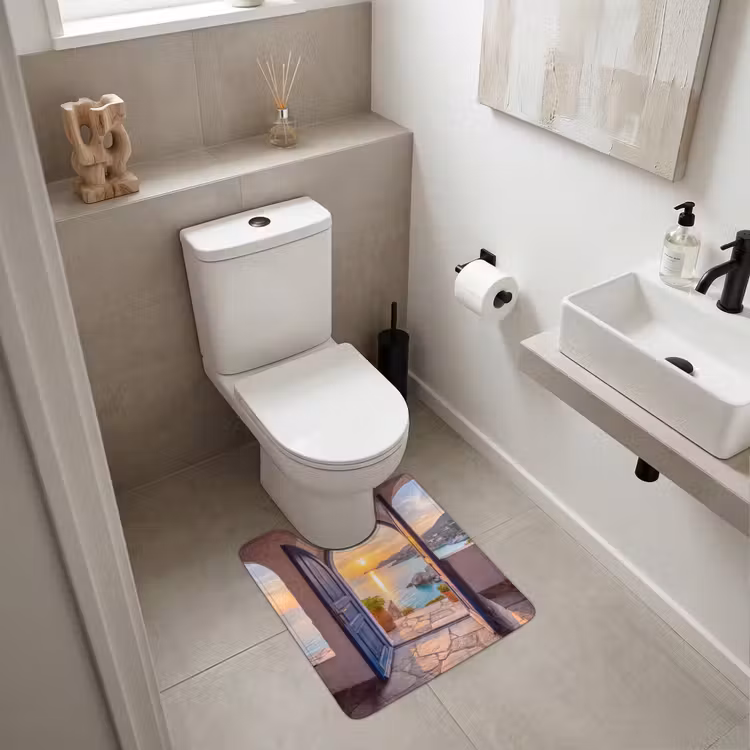 WC Vorleger - Offene Tür – Meer — 6