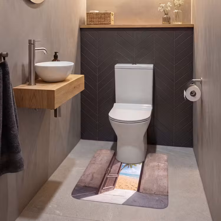 WC Vorleger - Tür – Meer – Sommer — 2