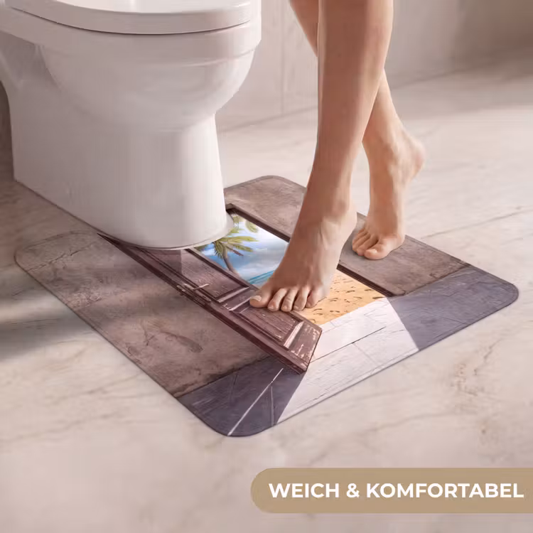 WC Vorleger - Tür – Meer – Sommer — 5