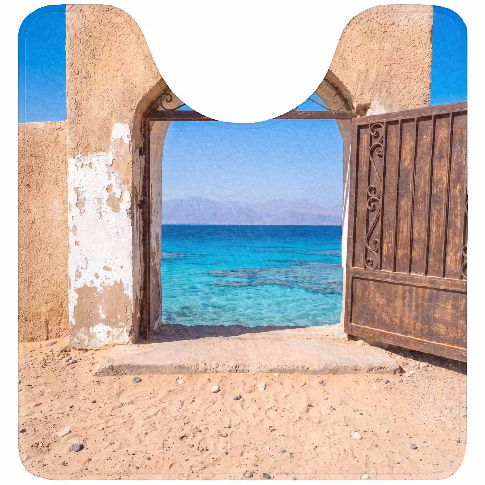 WC Vorleger - Tor – Meer – Natur — 1