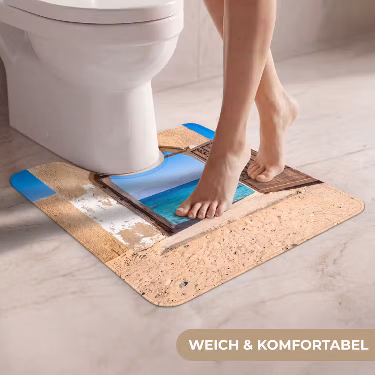 WC Vorleger - Tor – Meer – Natur — 5