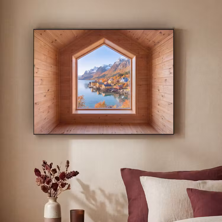 Art Frame - Aussicht – Fjord – Herbst — 2