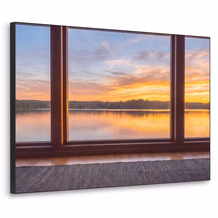 Art Frame - Fenster – See – Natur — 1