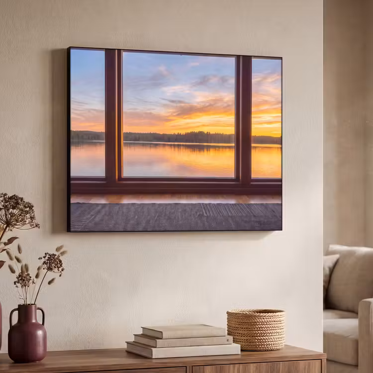 Art Frame - Fenster – See – Natur — 3