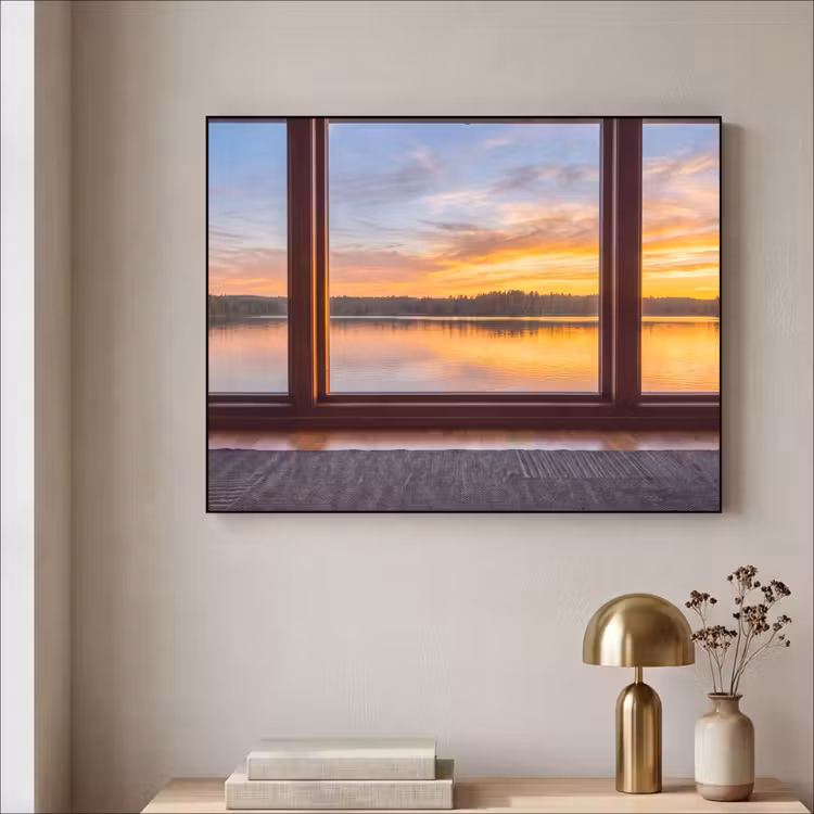 Art Frame - Fenster – See – Natur — 4
