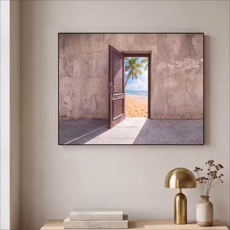 Art Frame - Tür – Meer – Sommer — 4