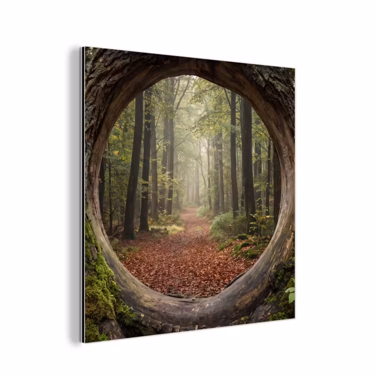 Alu-Dibond-Bild - Baum – Wald – Natur — 1