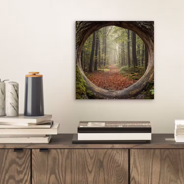 Alu-Dibond-Bild - Baum – Wald – Natur — 2
