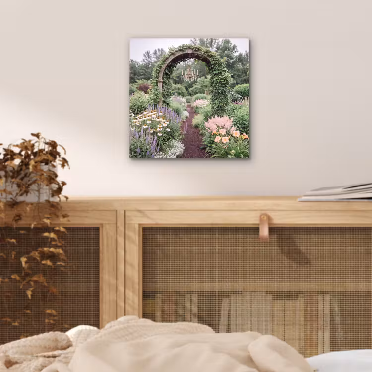 Alu-Dibond-Bild - Bogen – Garten – Natur — 4