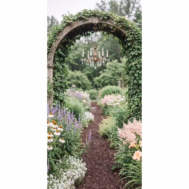 Tapete - Bogen – Garten – Natur — 2