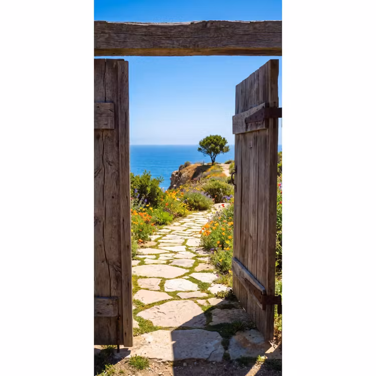 Tapete - Tor – Weg – Meer — 2