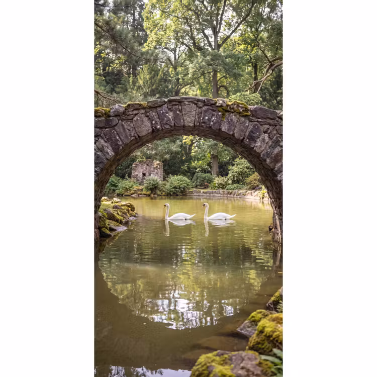 Tapete - Vogel – Wasser – Natur — 2