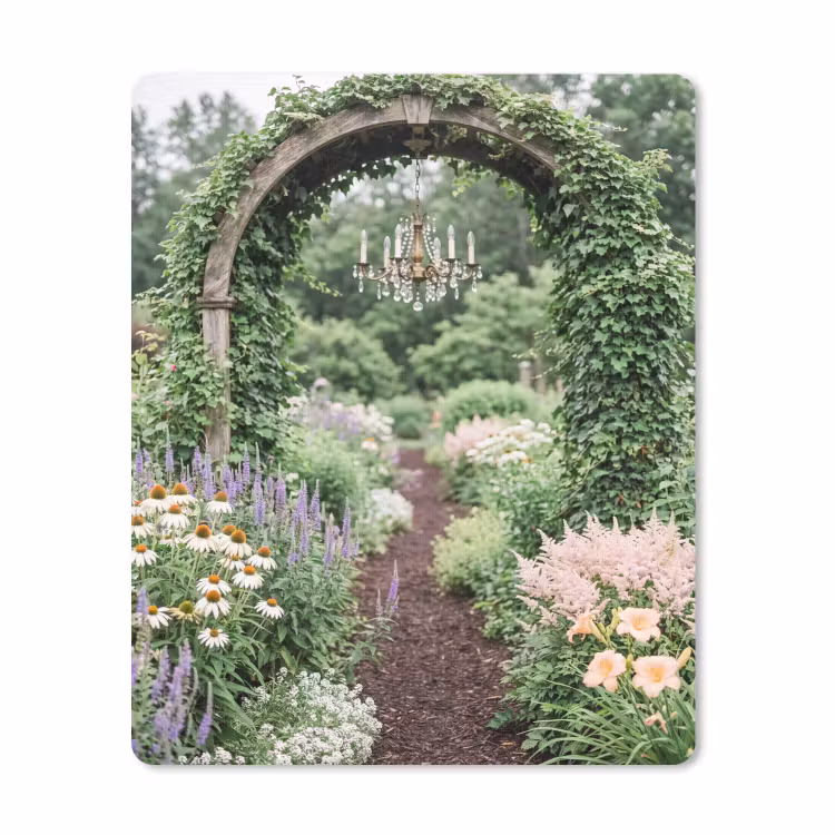 Mauspad - Bogen – Garten – Natur — 1