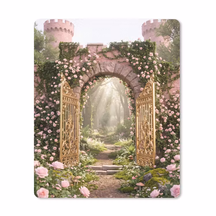 Mauspad - Tor – Blumen – Märchen — 1