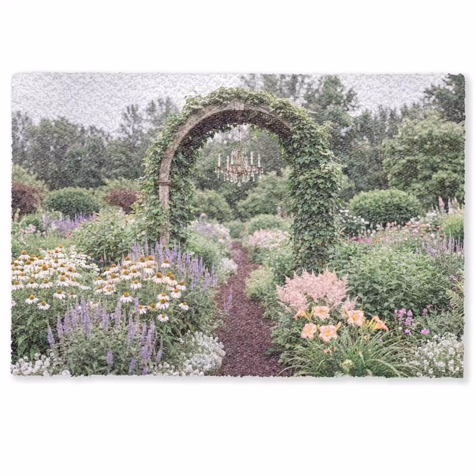 Fußmatte - Bogen – Garten – Natur — 1