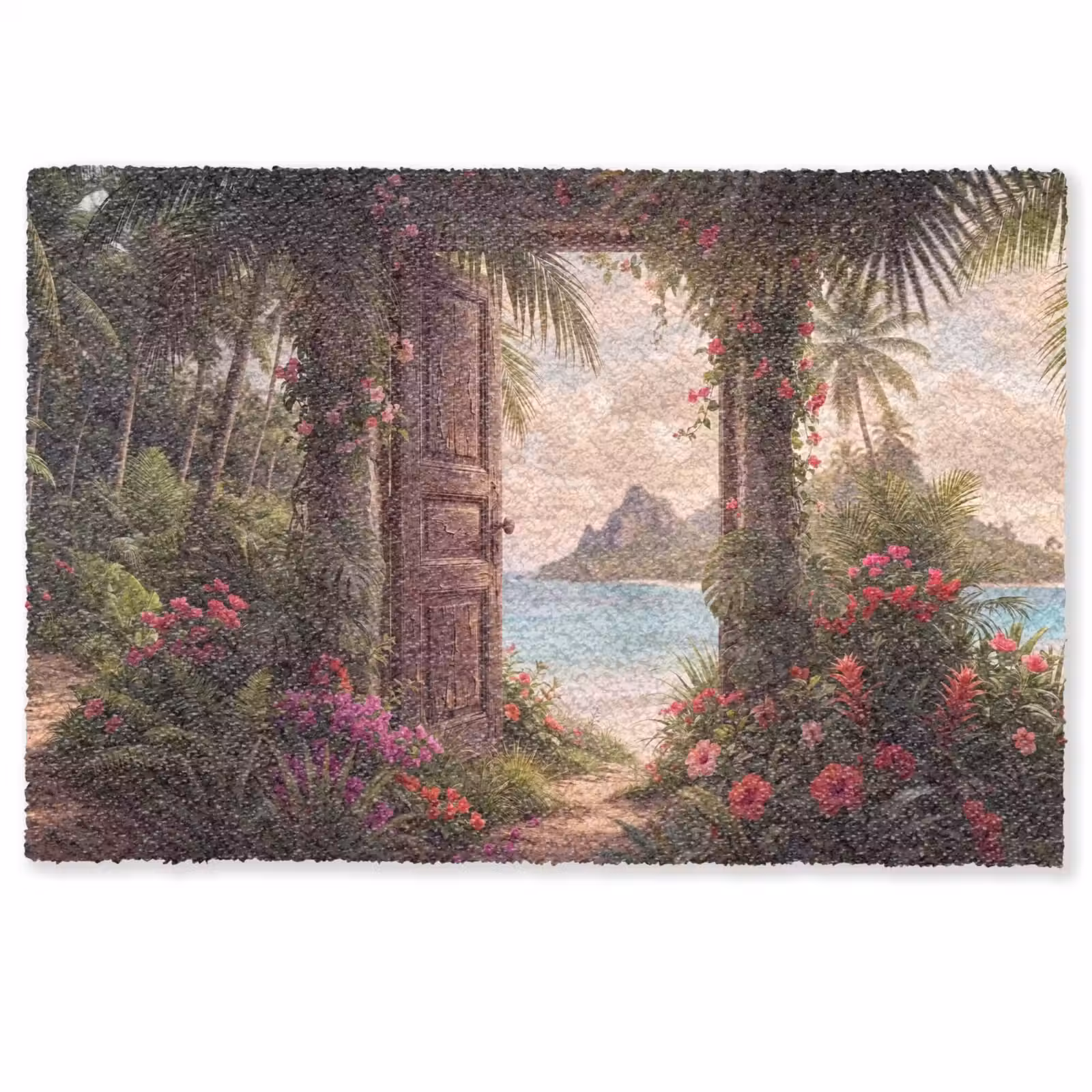 Fußmatte - Tür – Strand – Natur — 1
