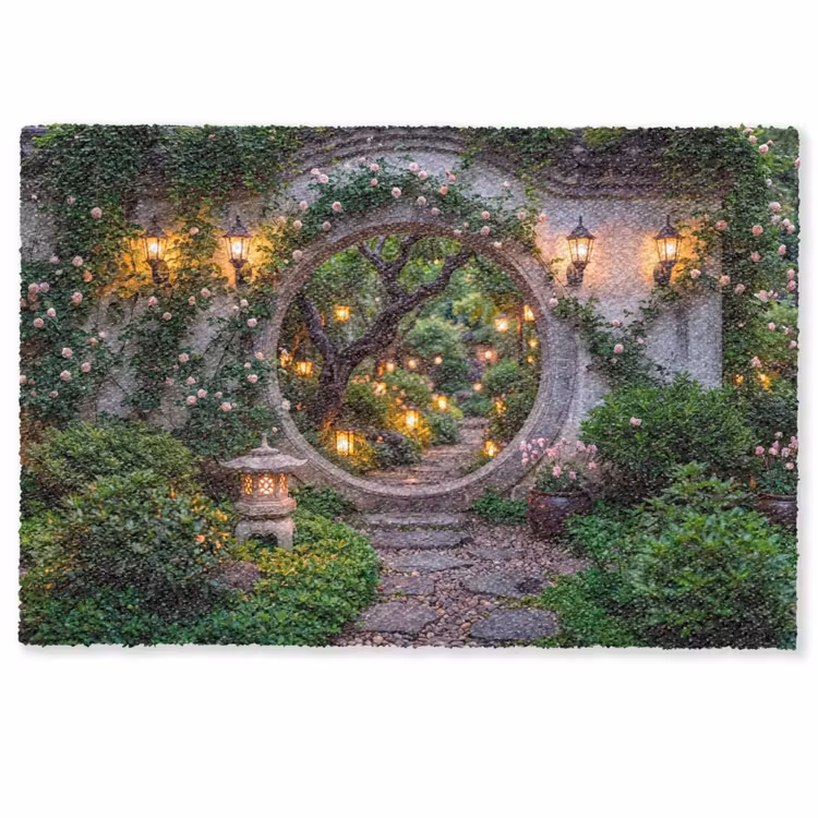 Fußmatte - Tor – Garten – Beleuchtung — 1