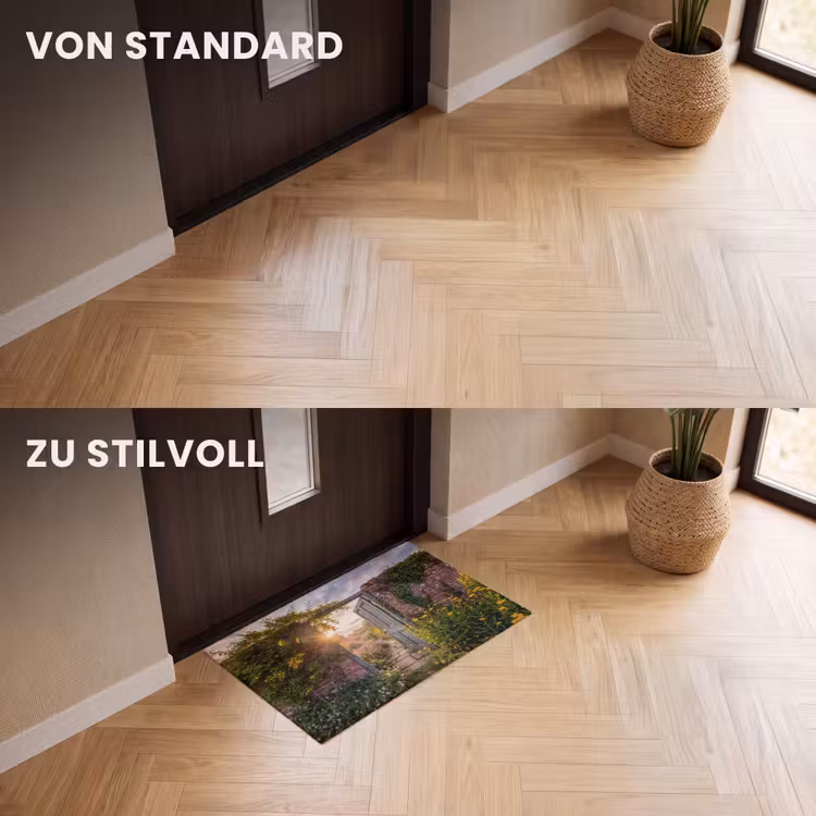 Fußmatte - Tür – Garten – Natur — 3