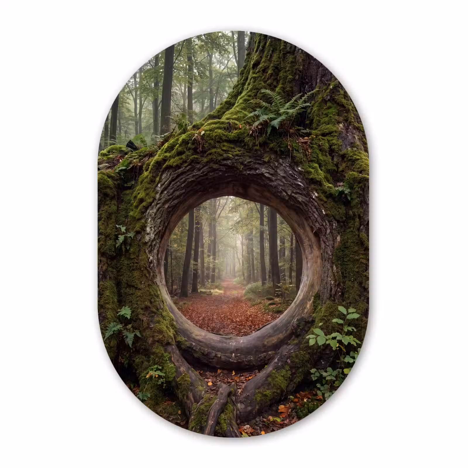 Forexbild Oval - Baum – Wald – Natur — 1