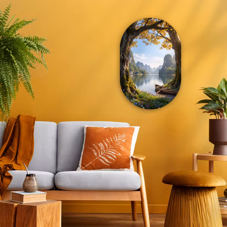 Forexbild Oval - Natur – See – Berge — 2