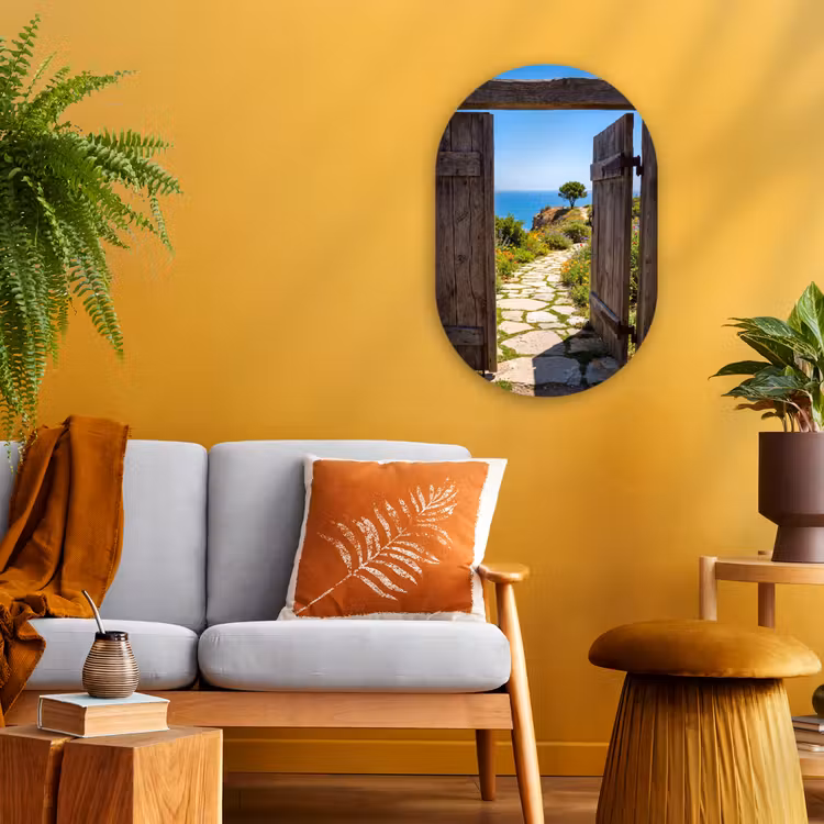 Forexbild Oval - Tor – Weg – Meer — 2