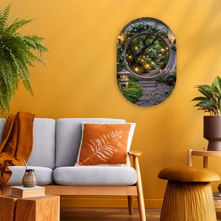 Forexbild Oval - Tor – Garten – Beleuchtung — 2