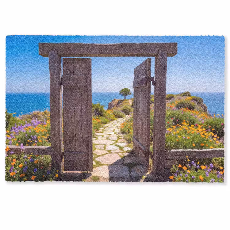 Fußmatte - Tor – Weg – Meer — 1