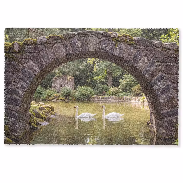 Fußmatte - Vogel – Wasser – Natur — 1