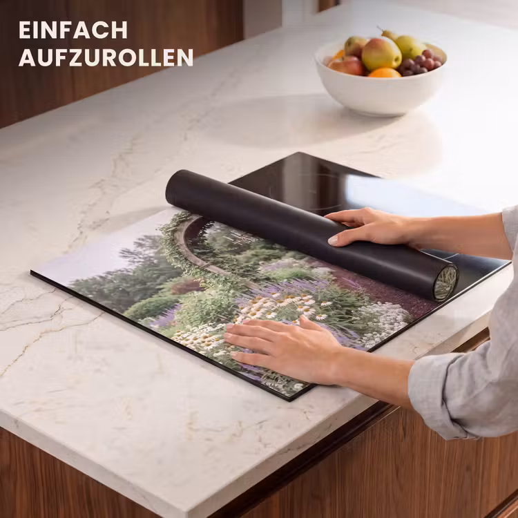 Herdabdeckplatte - Bogen – Garten – Natur — 7