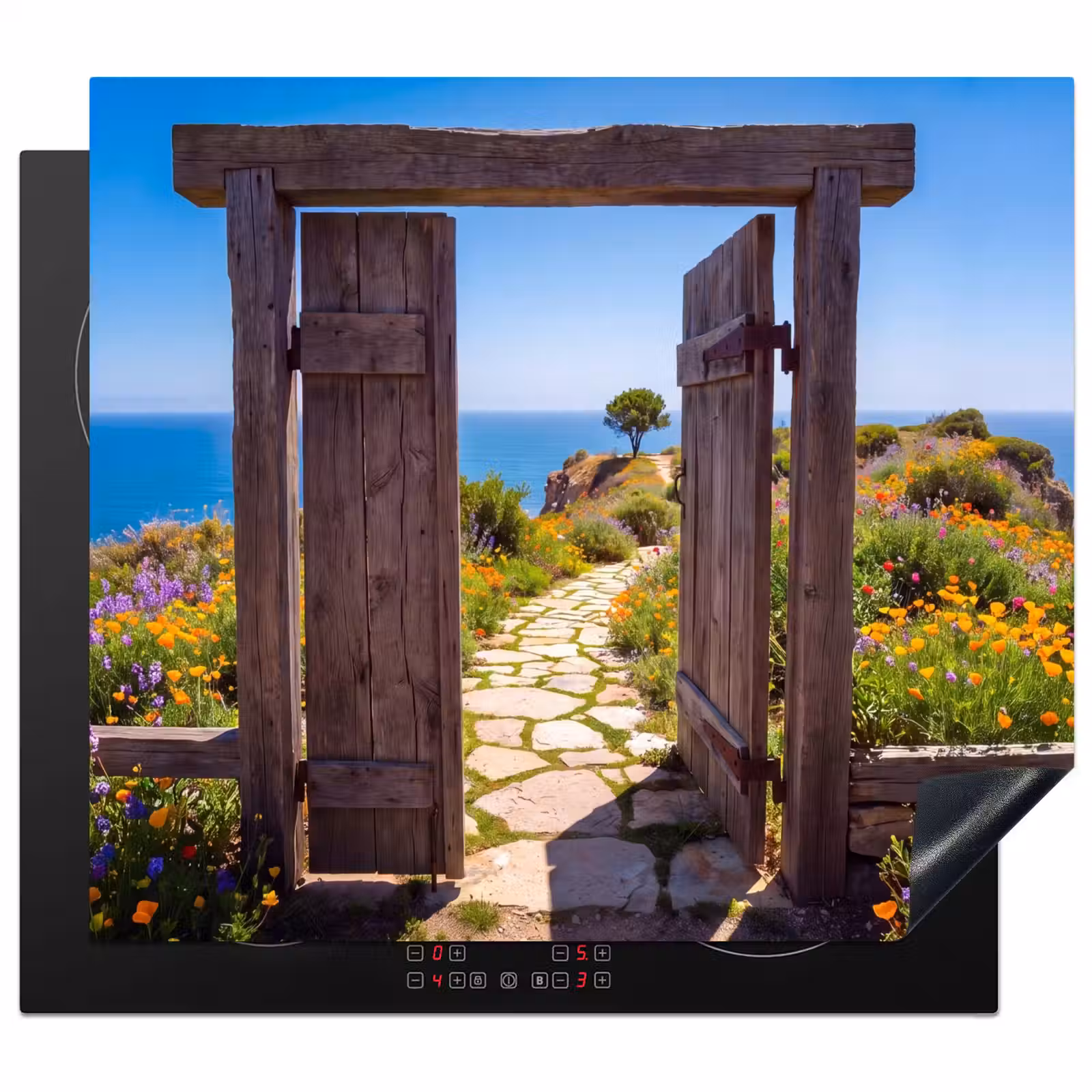 Herdabdeckplatte - Tor – Weg – Meer — 1
