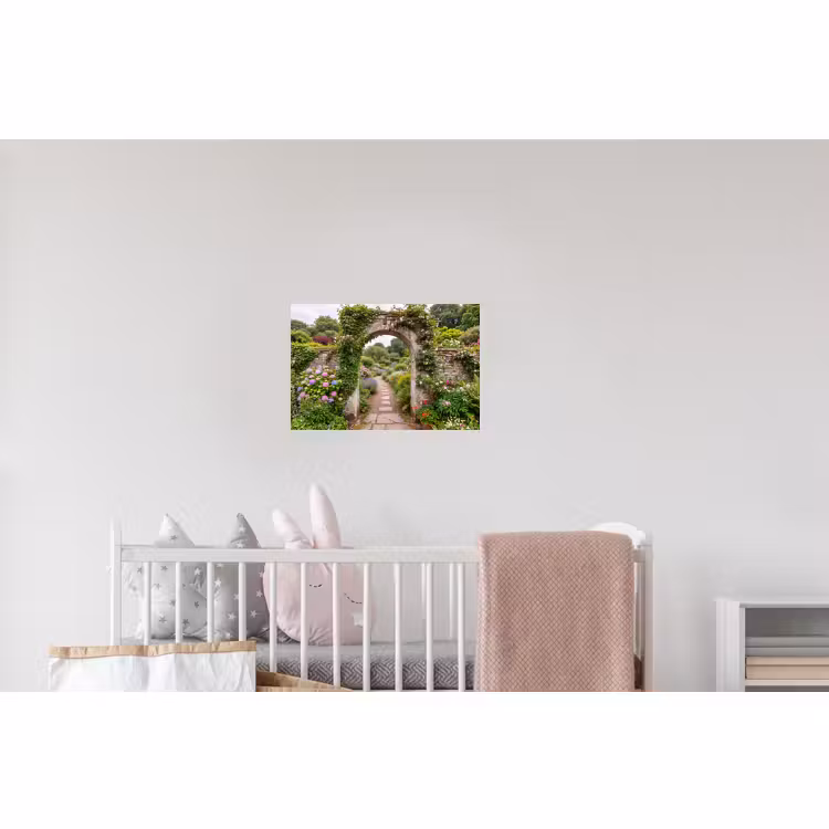 Wandtattoo – Garten – Blumen – Weg — 5