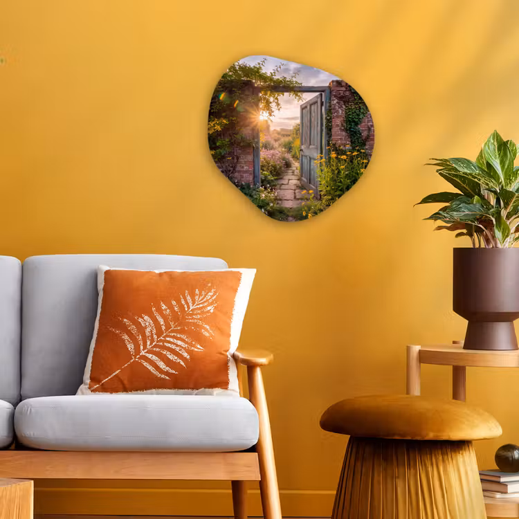 Forexbild Organische Form - Tür – Garten – Natur — 3