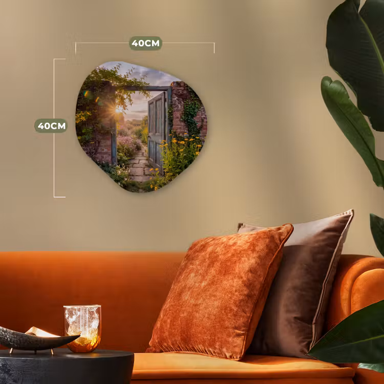 Forexbild Organische Form - Tür – Garten – Natur — 4
