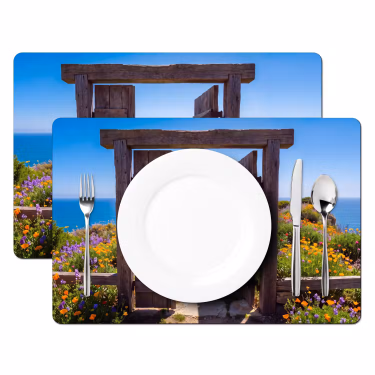 Tischset - 6 Stück - Tor – Weg – Meer — 2