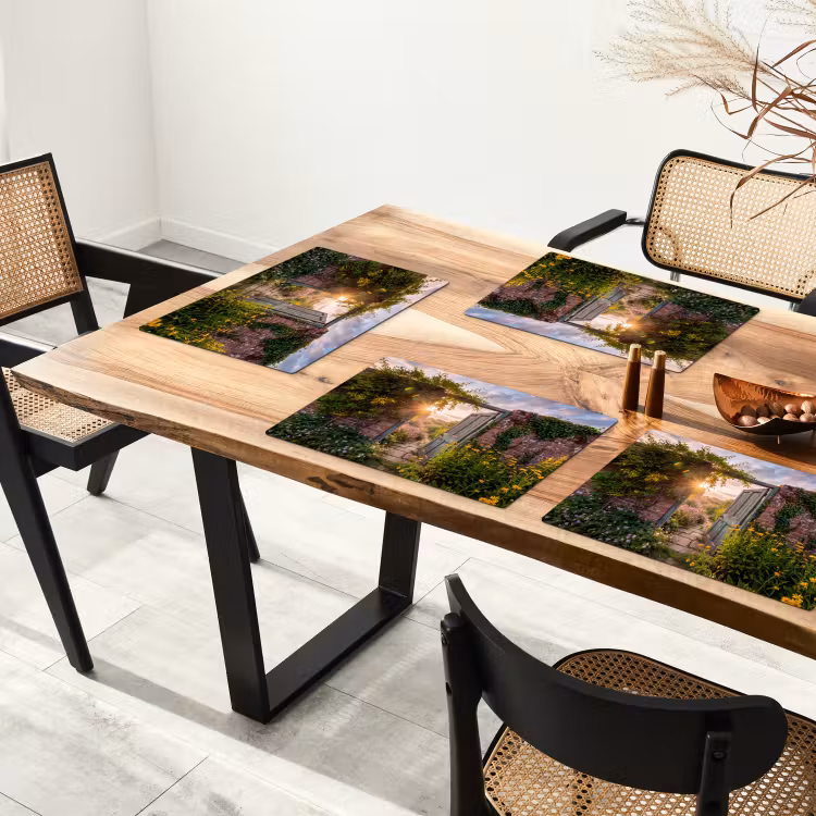 Tischset - 6 Stück - Tür – Garten – Natur — 3
