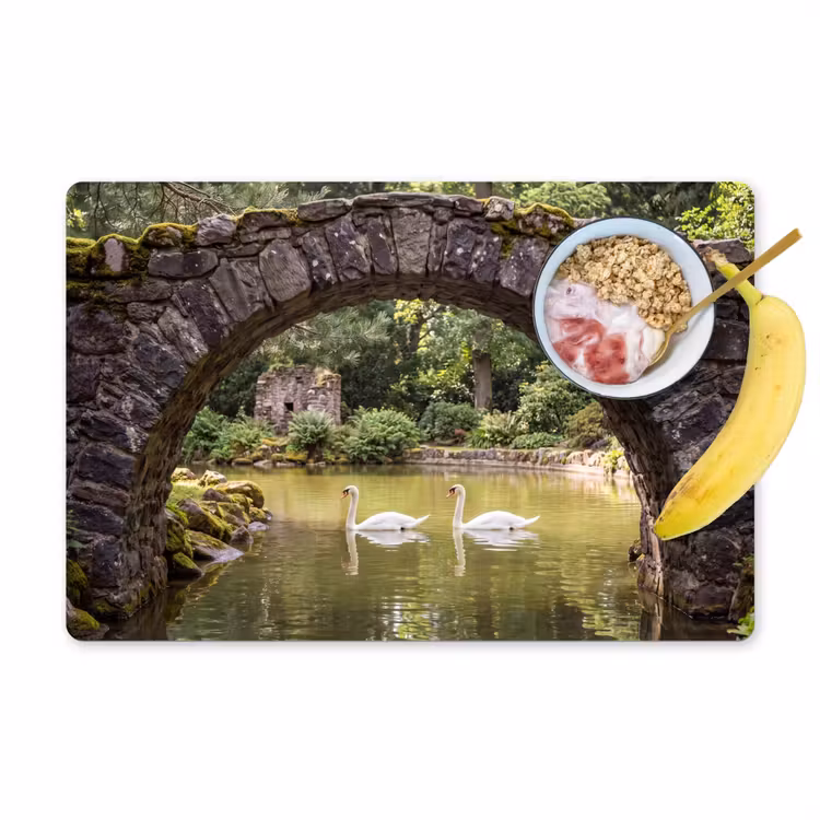 Tischset - 6 Stück - Vogel – Wasser – Natur — 1