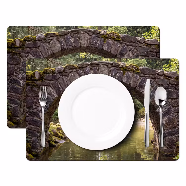 Tischset - 6 Stück - Vogel – Wasser – Natur — 2