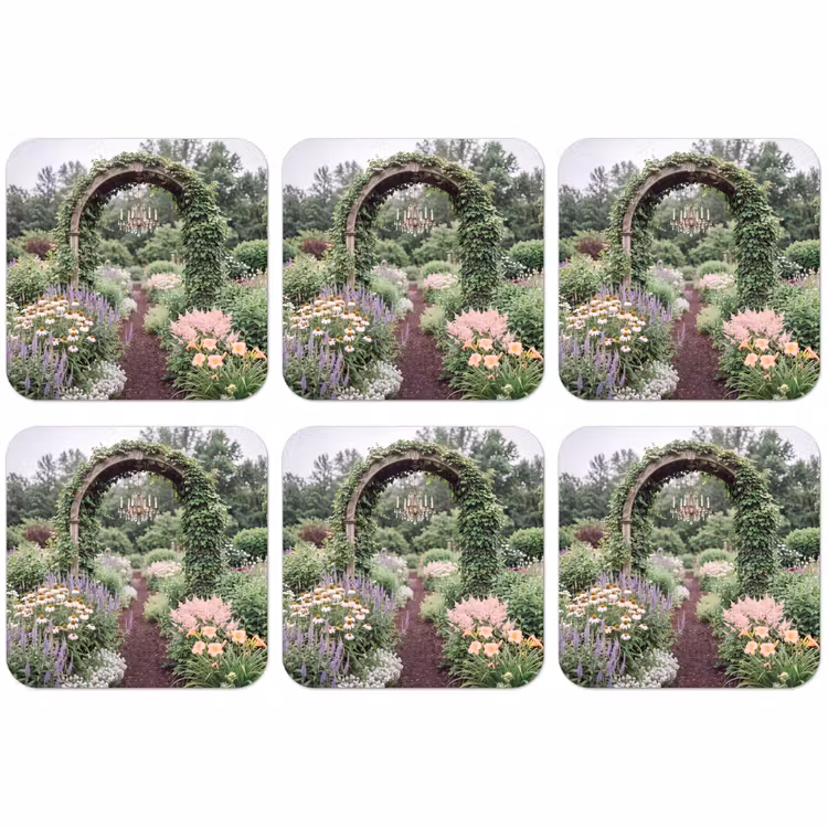 Untersetzer - Bogen – Garten – Natur — 1