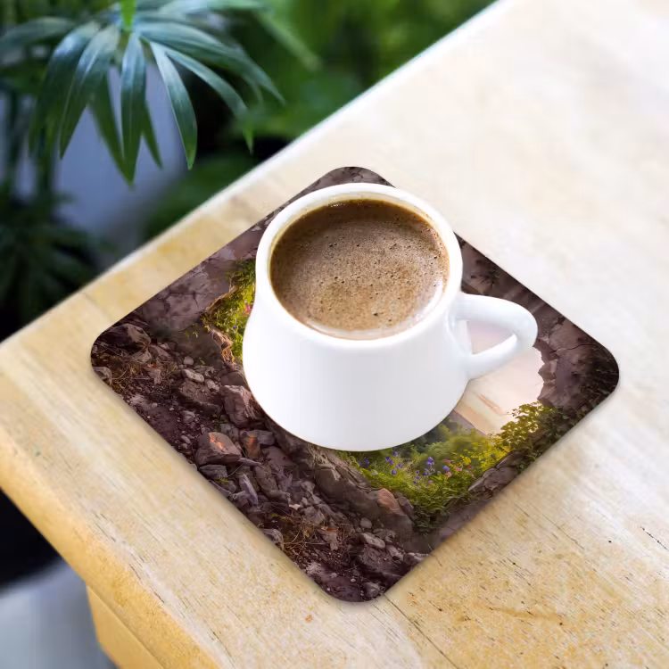 Untersetzer - Mauer – Natur – Blumen — 3