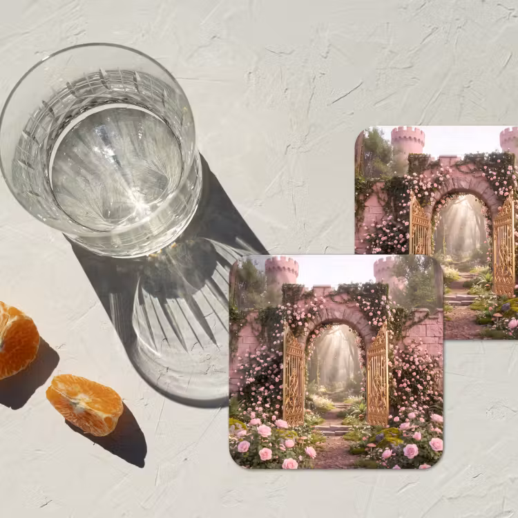 Untersetzer​ - Tor – Blumen – Märchen — 2