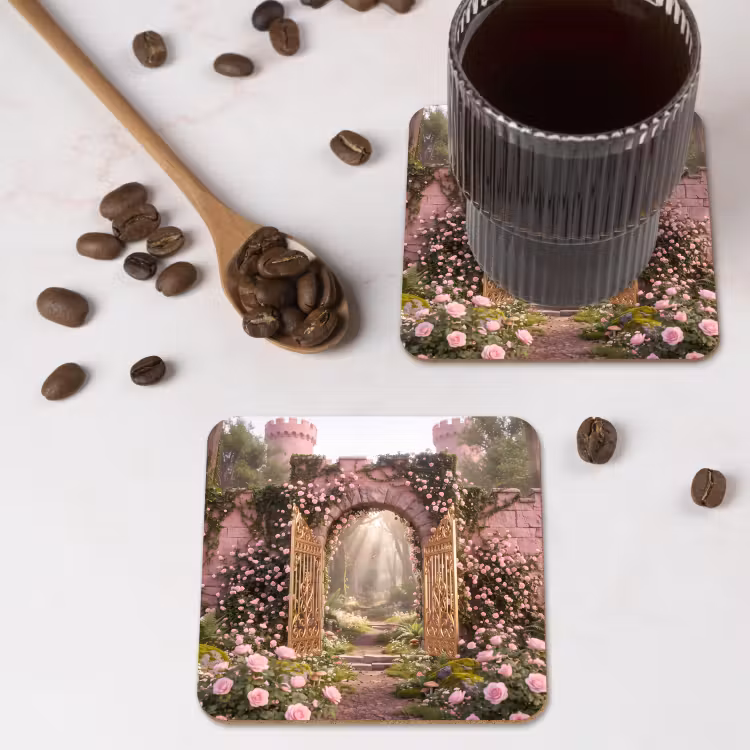 Untersetzer​ - Tor – Blumen – Märchen — 4